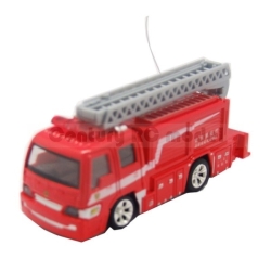RC Mini hasičské auto s žebříkem 1:64